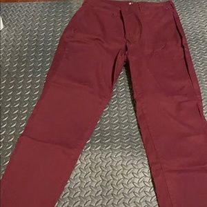 Red pants